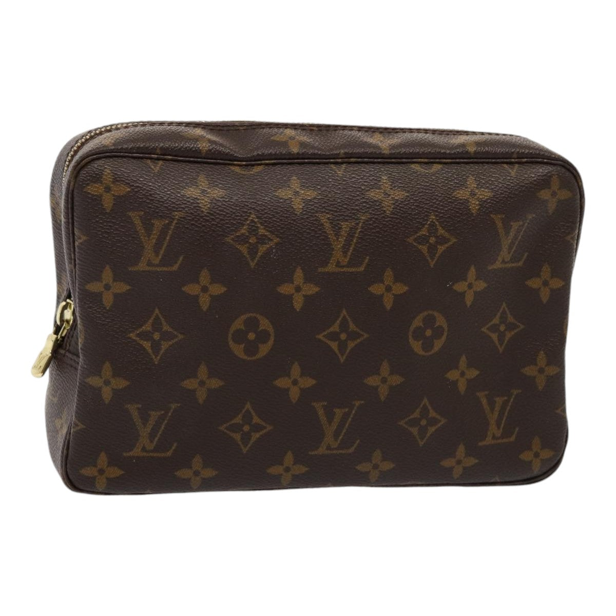 LOUIS VUITTON Monogram Trousse Toilette 23 Clutch Bag M47524 LV Auth 85327