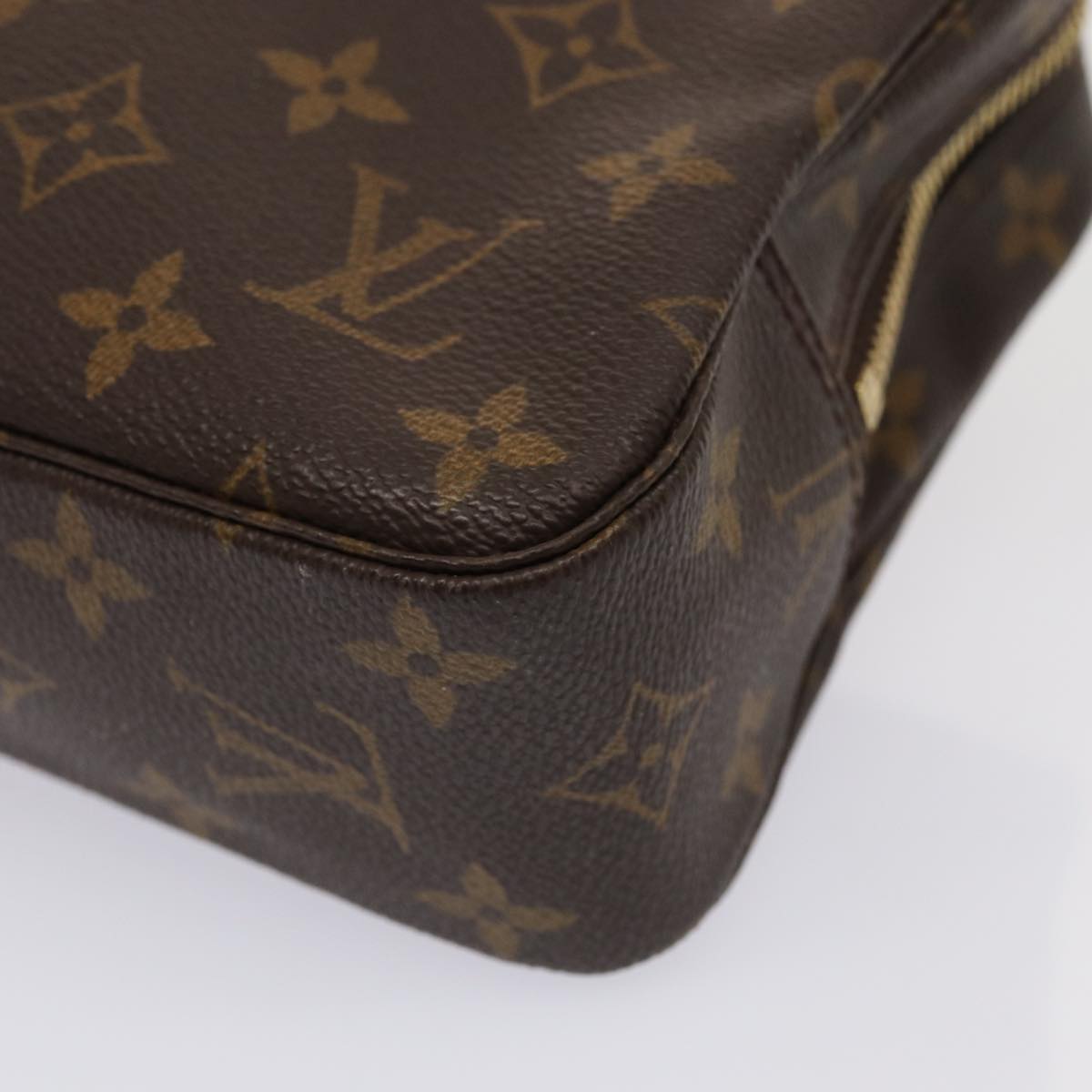 LOUIS VUITTON Monogram Trousse Toilette 23 Clutch Bag M47524 LV Auth 85327