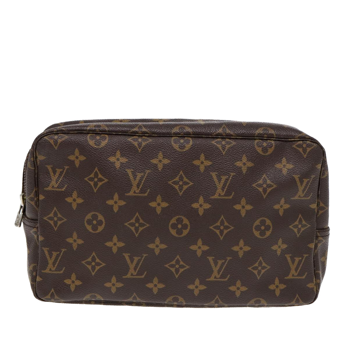 LOUIS VUITTON Monogram Trousse Toilette 28 Clutch Bag M47522 LV Auth 85328