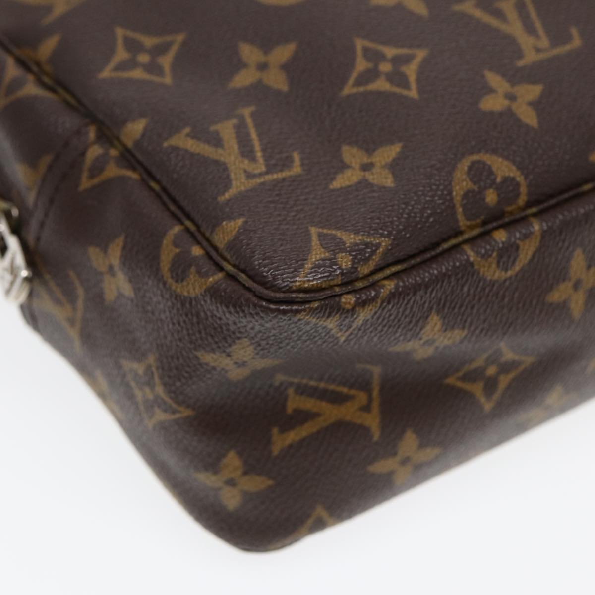 LOUIS VUITTON Monogram Trousse Toilette 28 Clutch Bag M47522 LV Auth 85328