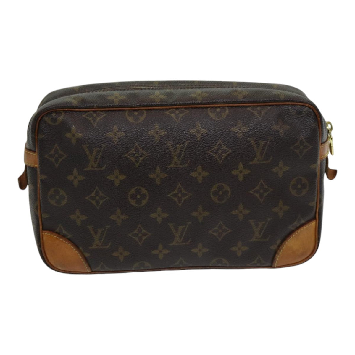 LOUIS VUITTON Monogram Compiegne 28 Clutch Bag M51845 LV Auth 85329 - 0