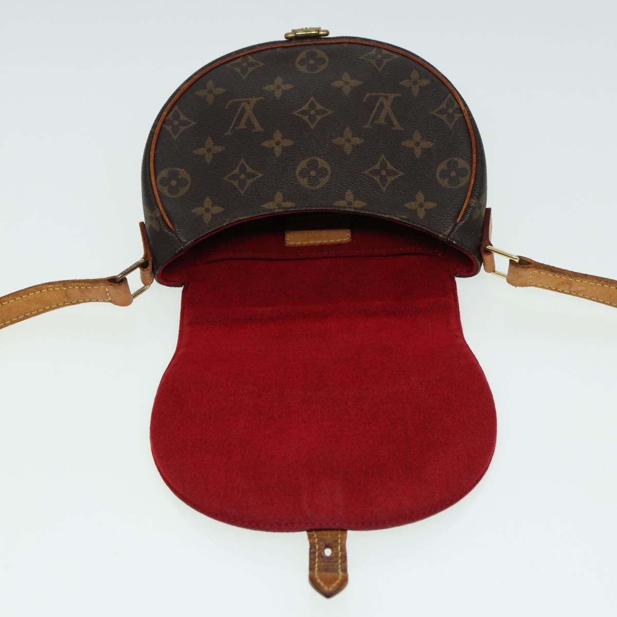 LOUIS VUITTON Monogram Tambourine Shoulder Bag M51179 LV Auth 85332