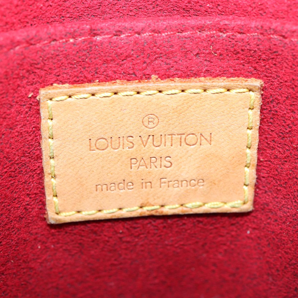 LOUIS VUITTON Monogram Tambourine Shoulder Bag M51179 LV Auth 85332