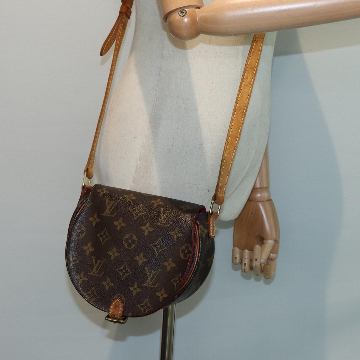 LOUIS VUITTON Monogram Tambourine Shoulder Bag M51179 LV Auth 85332