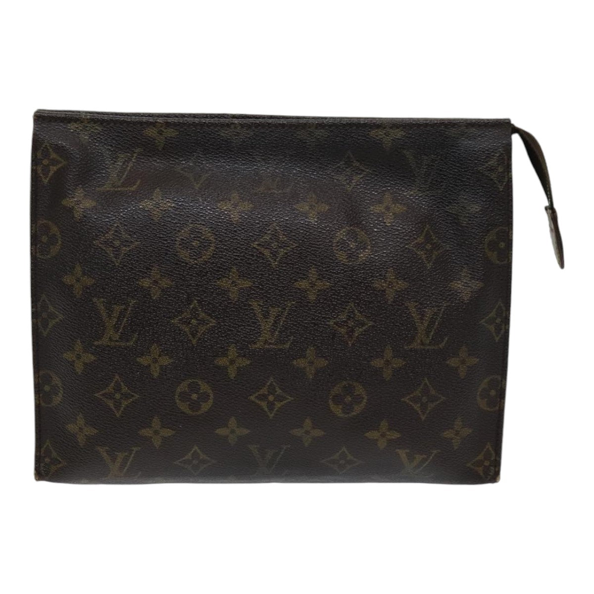 LOUIS VUITTON Monogram Poche Toilette 26 Pouch M47542 LV Auth 85336