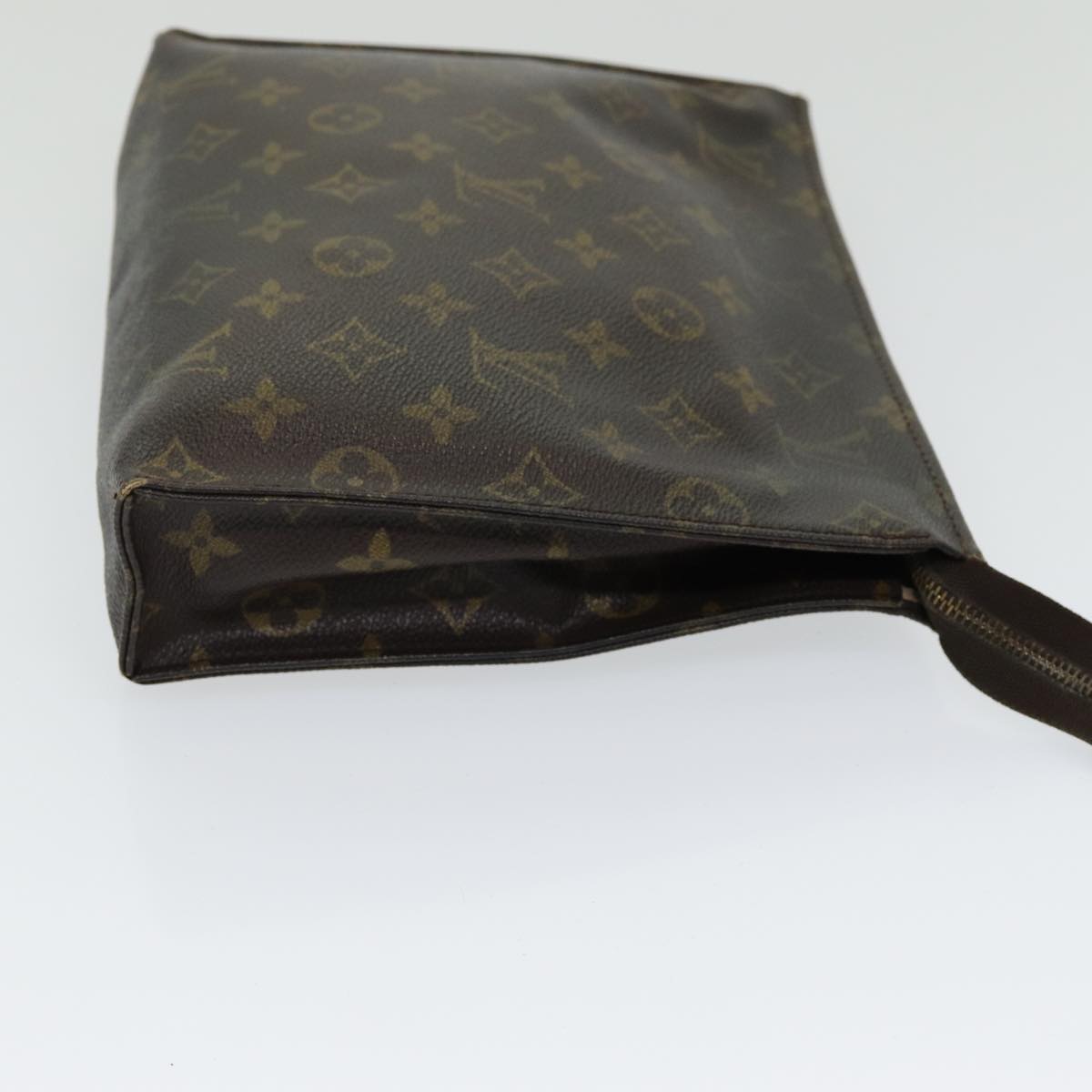 LOUIS VUITTON Monogram Poche Toilette 26 Pouch M47542 LV Auth 85336