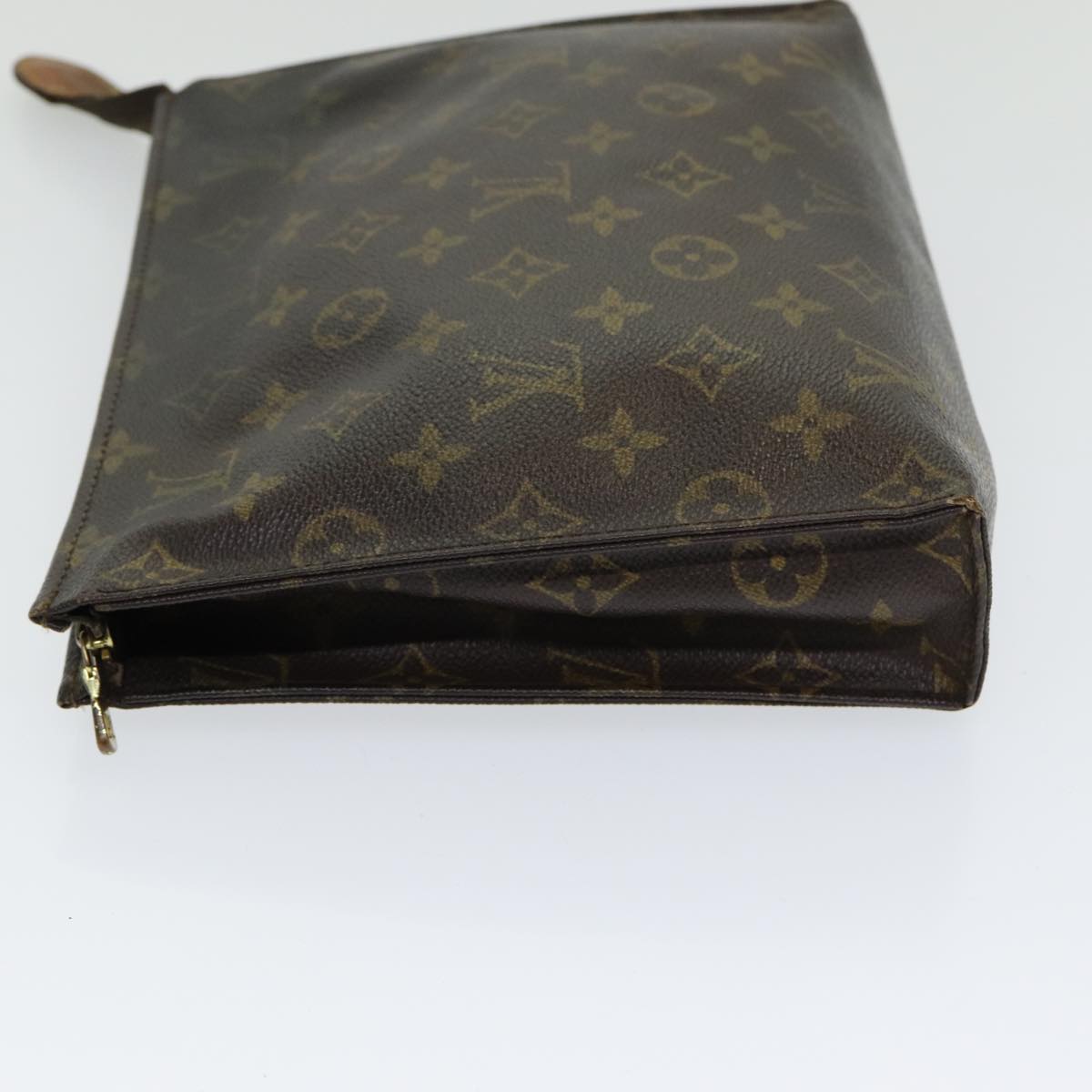 LOUIS VUITTON Monogram Poche Toilette 26 Pouch M47542 LV Auth 85336