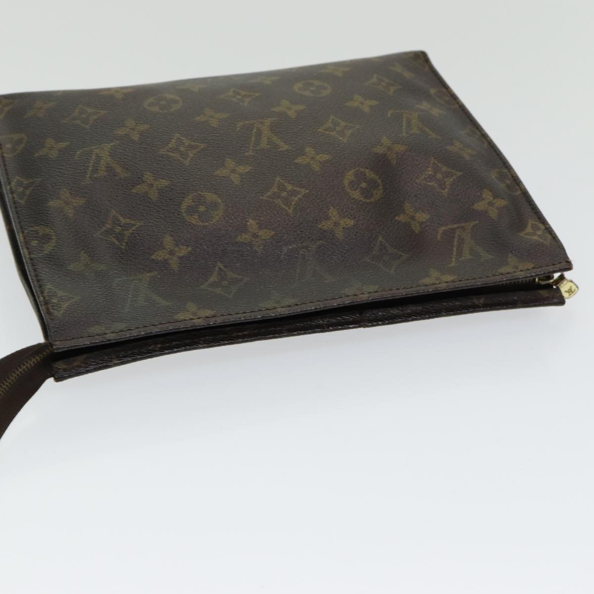 LOUIS VUITTON Monogram Poche Toilette 26 Pouch M47542 LV Auth 85336