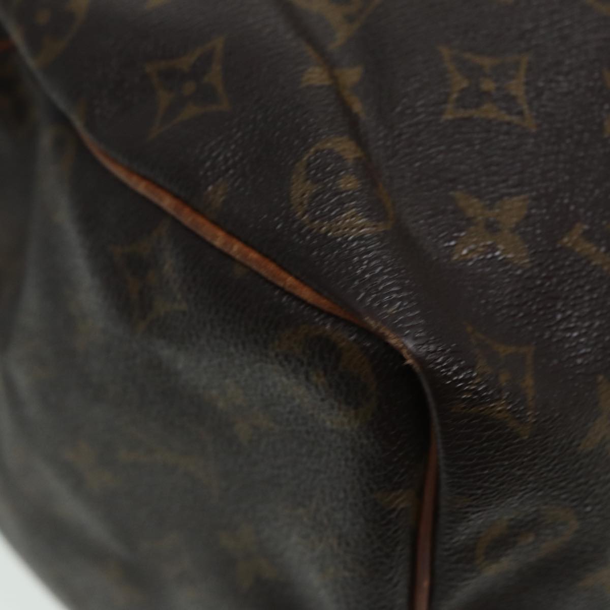 LOUIS VUITTON Monogram Speedy 35 Hand Bag M41524 LV Auth 85353