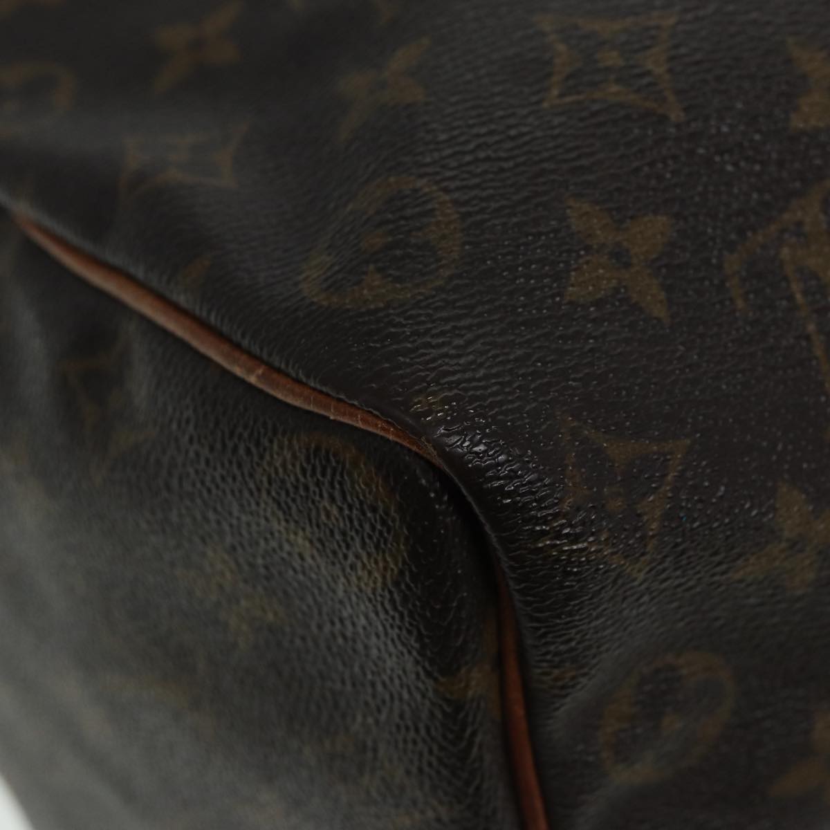 LOUIS VUITTON Monogram Speedy 35 Hand Bag M41524 LV Auth 85353