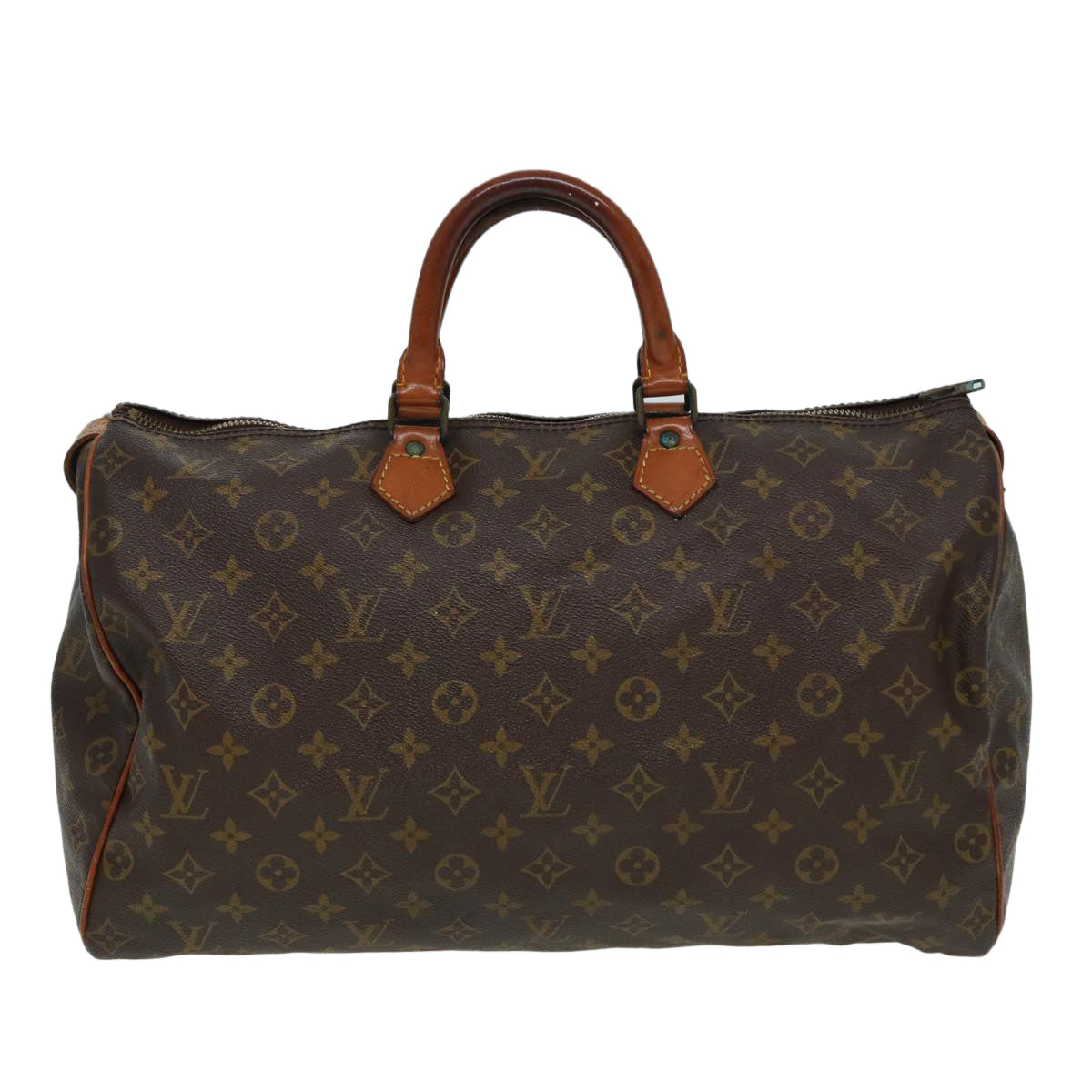 LOUIS VUITTON Monogram Speedy 40 Hand Bag M41522 LV Auth 85354