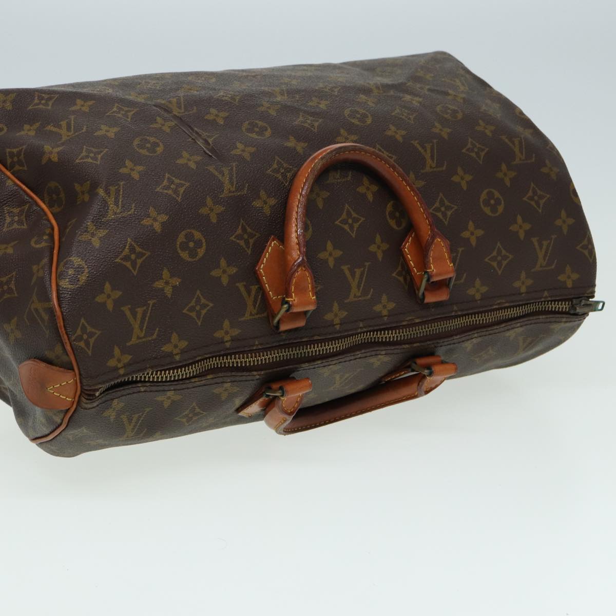 LOUIS VUITTON Monogram Speedy 40 Hand Bag M41522 LV Auth 85354