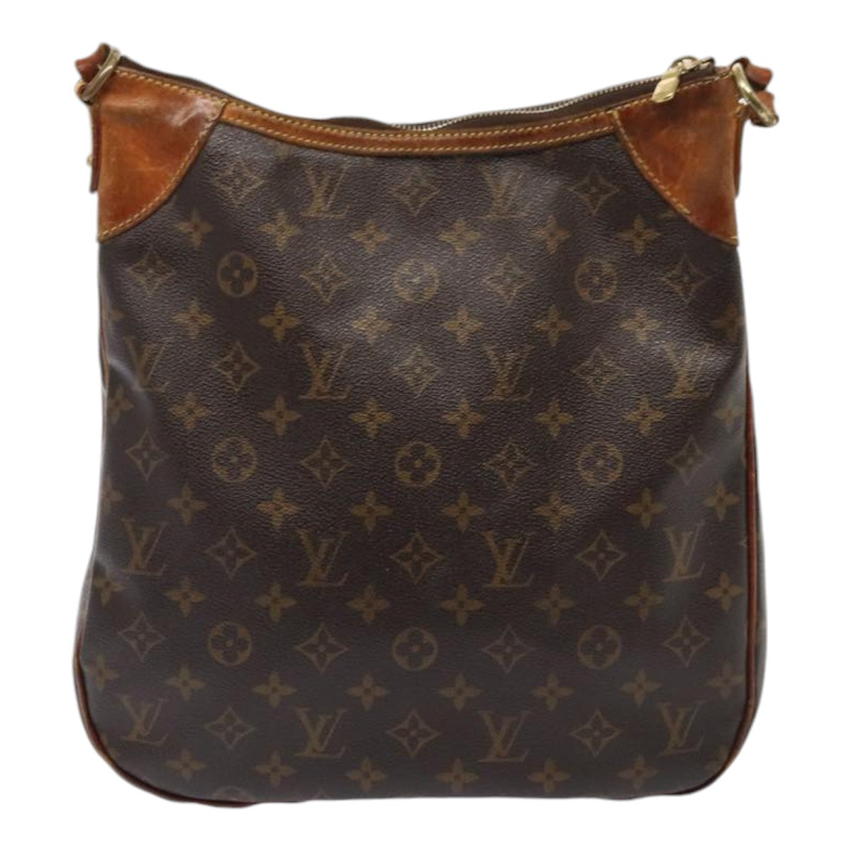 LOUIS VUITTON Monogram Odeon MM Shoulder Bag M56389 LV Auth 85358