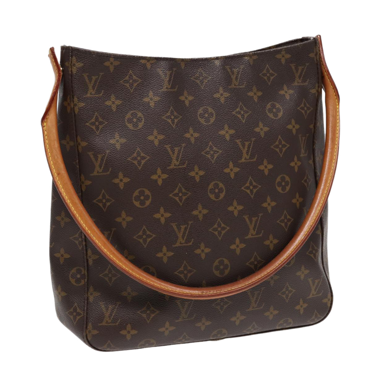 LOUIS VUITTON Monogram Looping GM Shoulder Bag M51145 LV Auth 85360