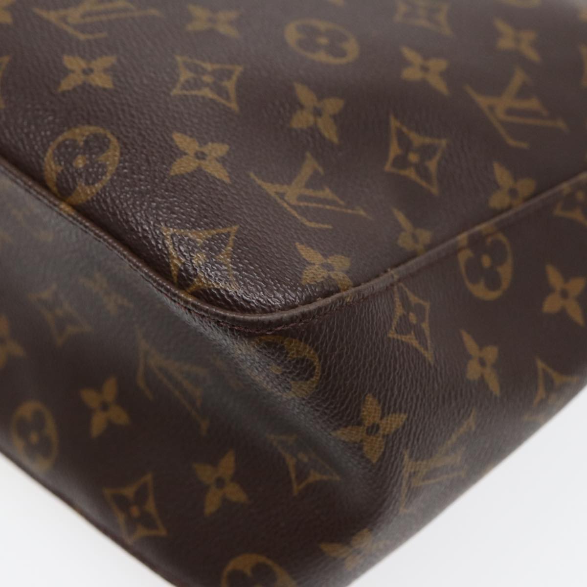 LOUIS VUITTON Monogram Looping GM Shoulder Bag M51145 LV Auth 85360