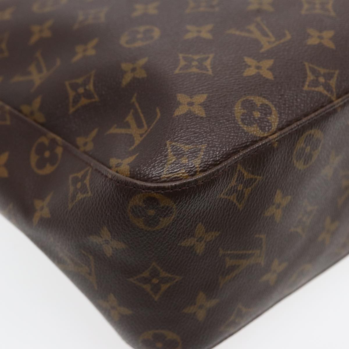 LOUIS VUITTON Monogram Looping GM Shoulder Bag M51145 LV Auth 85360