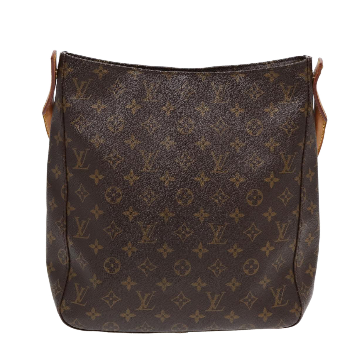 LOUIS VUITTON Monogram Looping GM Shoulder Bag M51145 LV Auth 85360