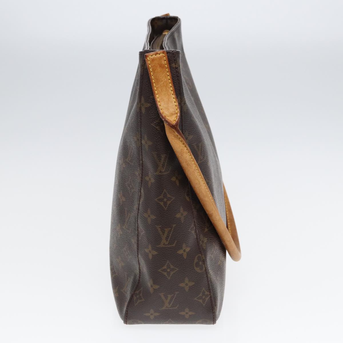 LOUIS VUITTON Monogram Looping GM Shoulder Bag M51145 LV Auth 85361