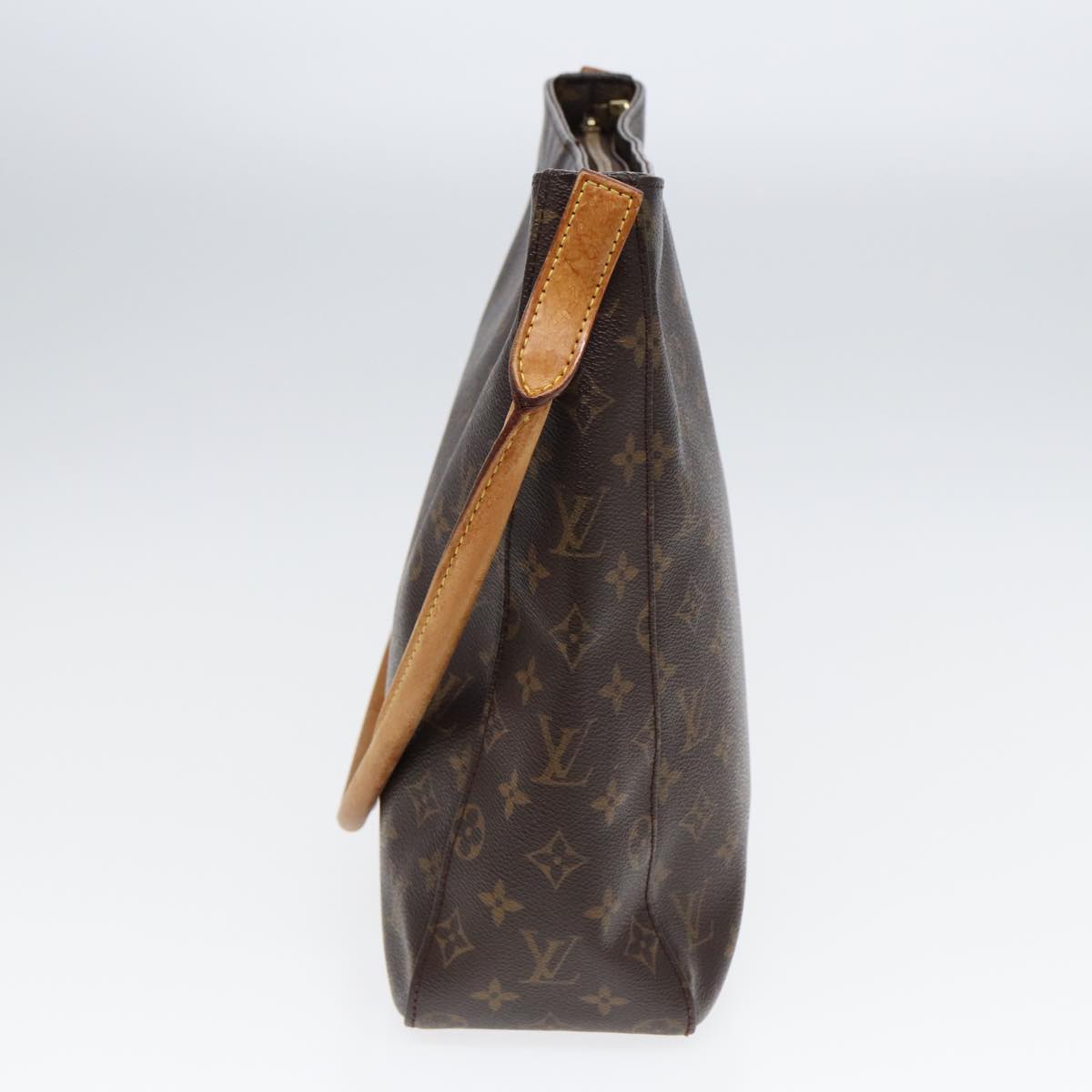 LOUIS VUITTON Monogram Looping GM Shoulder Bag M51145 LV Auth 85361