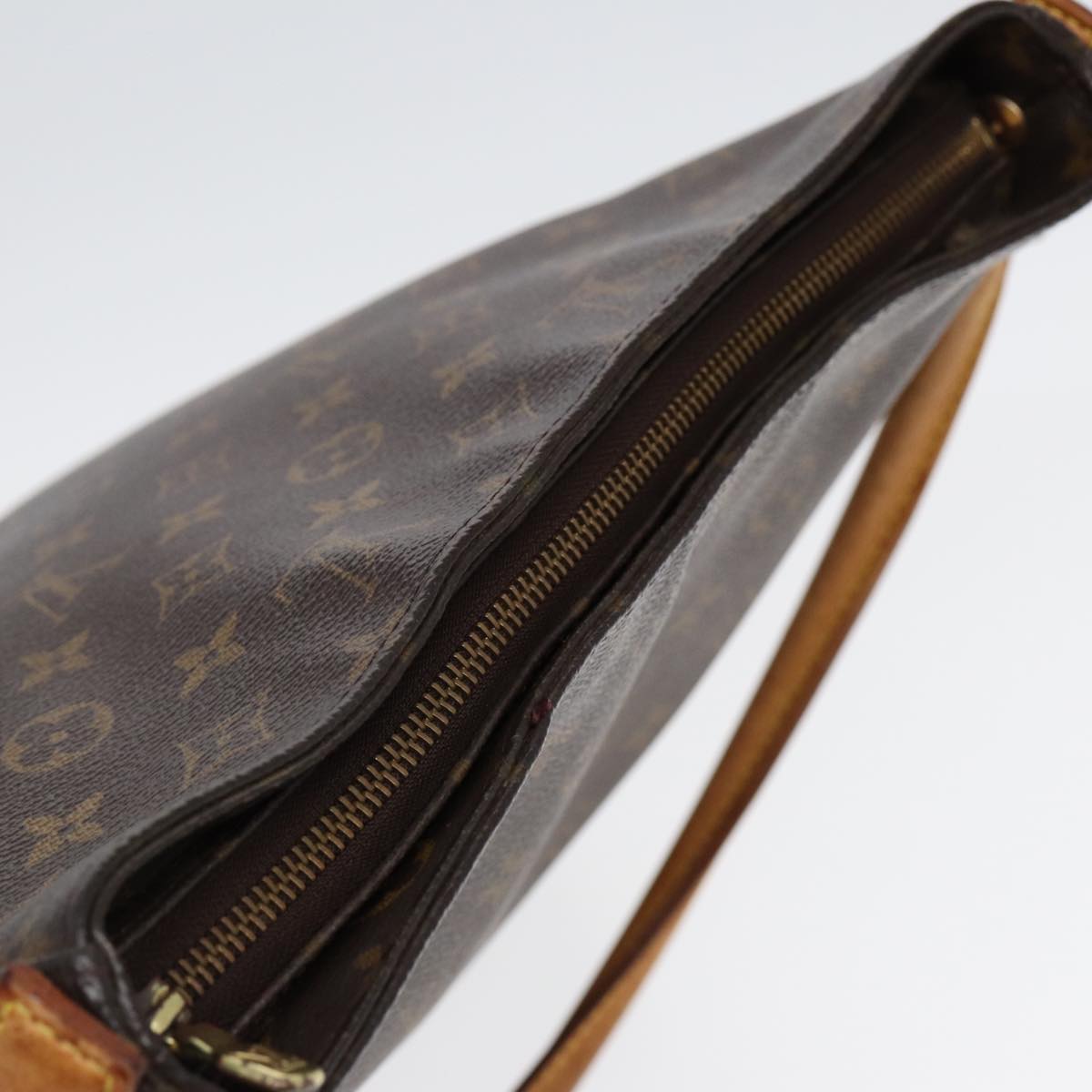 LOUIS VUITTON Monogram Looping GM Shoulder Bag M51145 LV Auth 85361