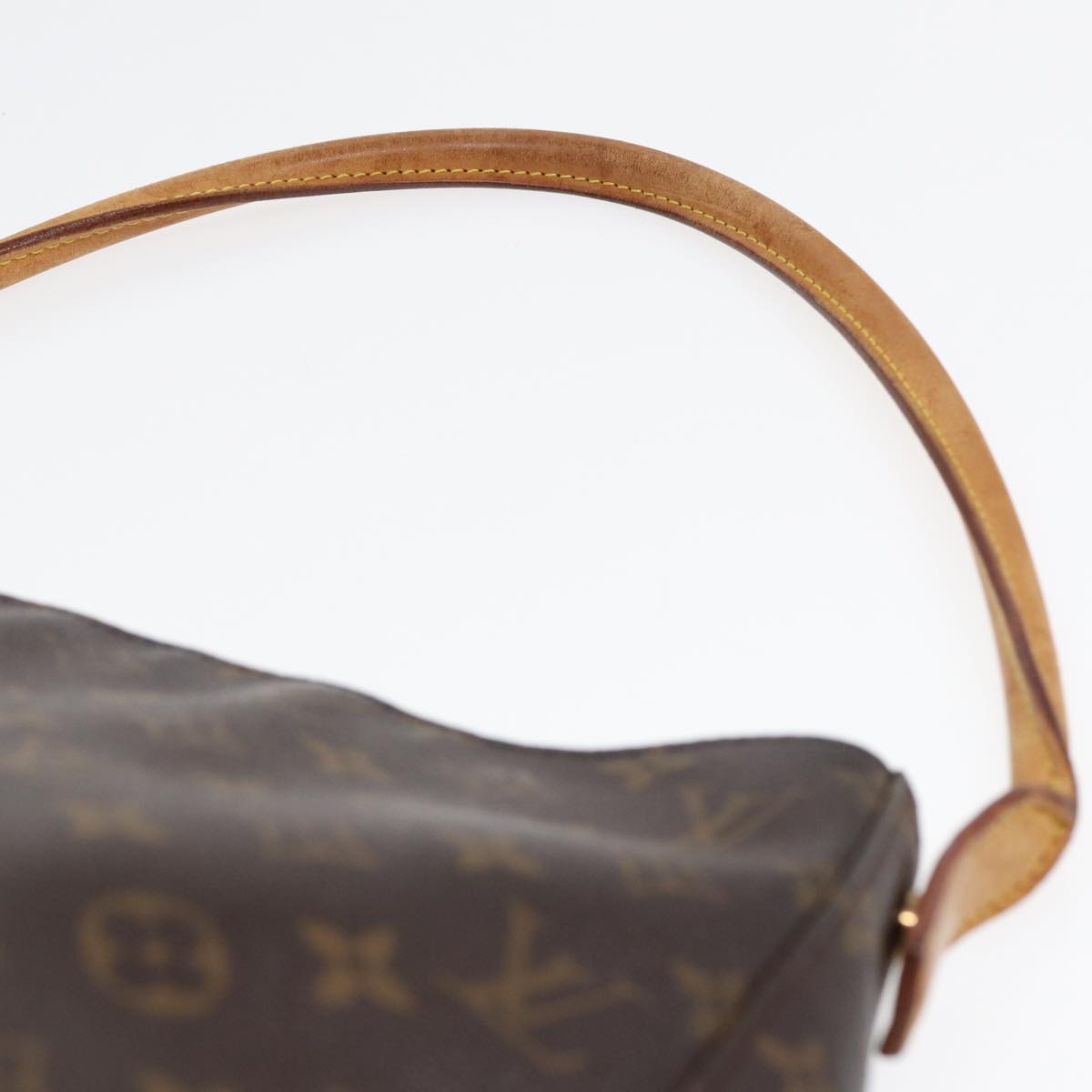 LOUIS VUITTON Monogram Looping GM Shoulder Bag M51145 LV Auth 85361