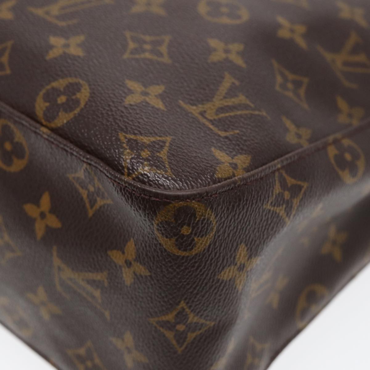 LOUIS VUITTON Monogram Looping GM Shoulder Bag M51145 LV Auth 85362