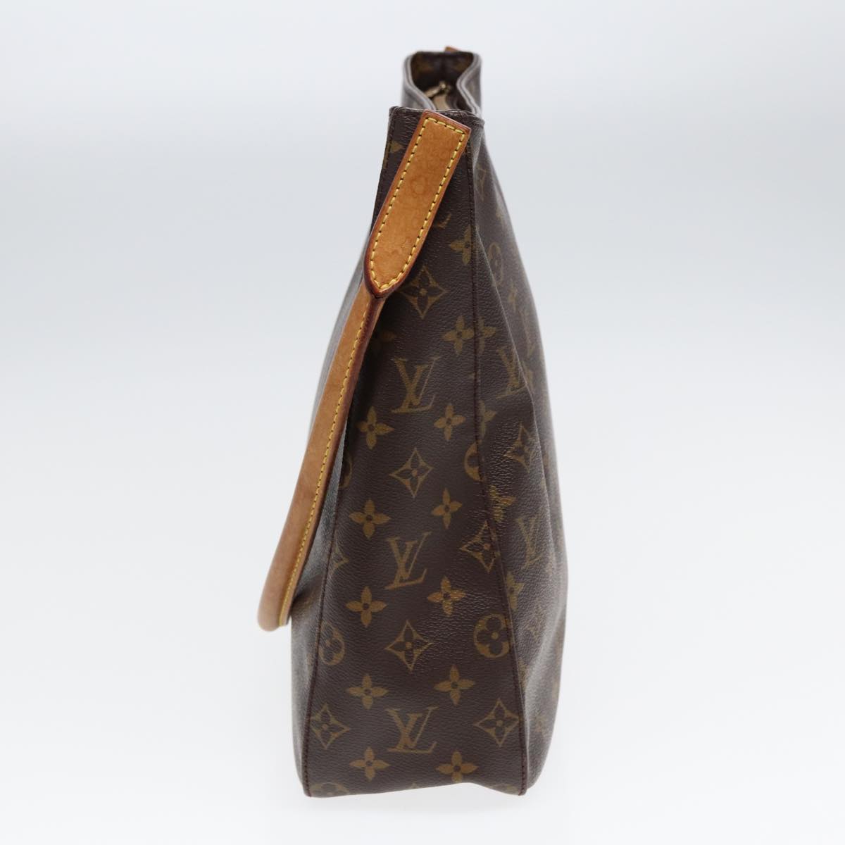 LOUIS VUITTON Monogram Looping GM Shoulder Bag M51145 LV Auth 85362