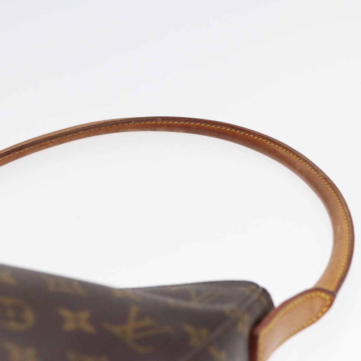 LOUIS VUITTON Monogram Looping GM Shoulder Bag M51145 LV Auth 85362