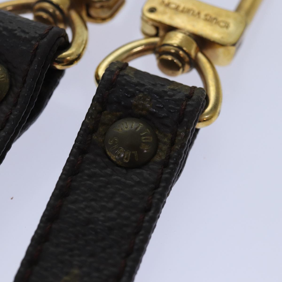 LOUIS VUITTON Monogram Shoulder Strap 35.4"" LV Auth 85366