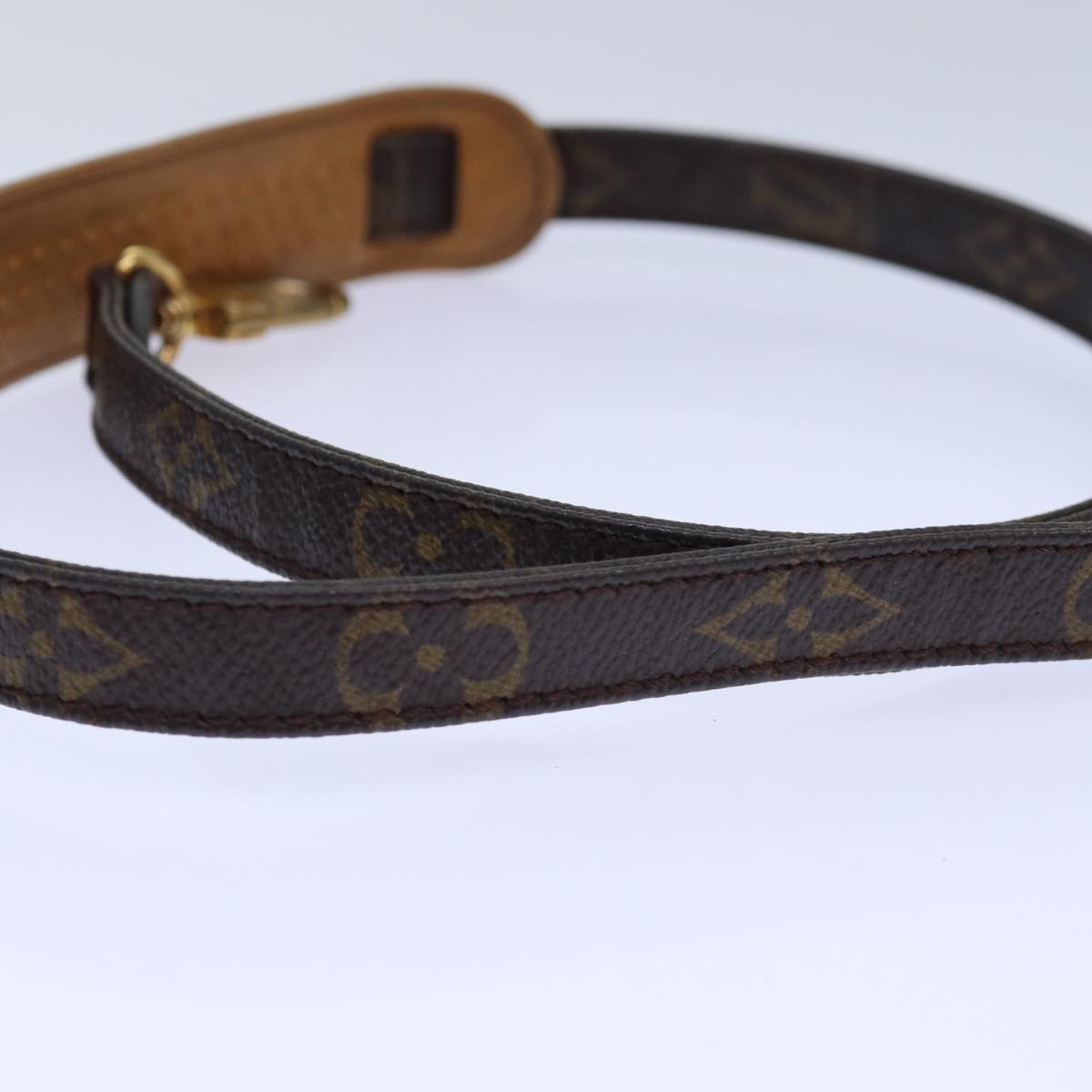 LOUIS VUITTON Monogram Shoulder Strap 35.4"" LV Auth 85366