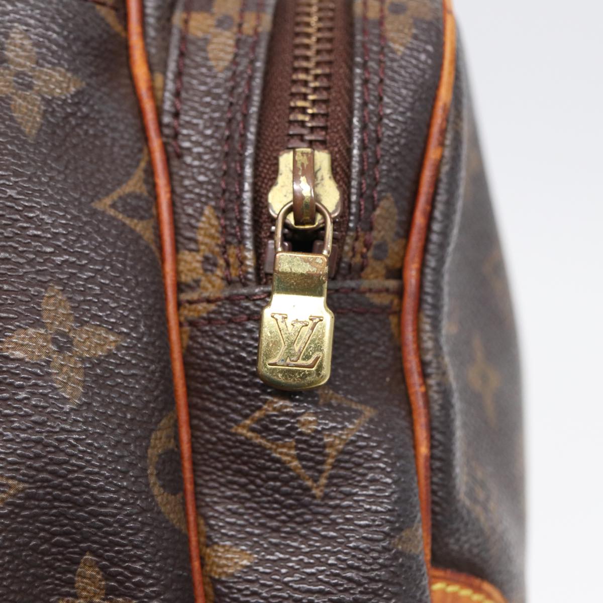 LOUIS VUITTON Monogram Nile Shoulder Bag M45244 LV Auth 85368