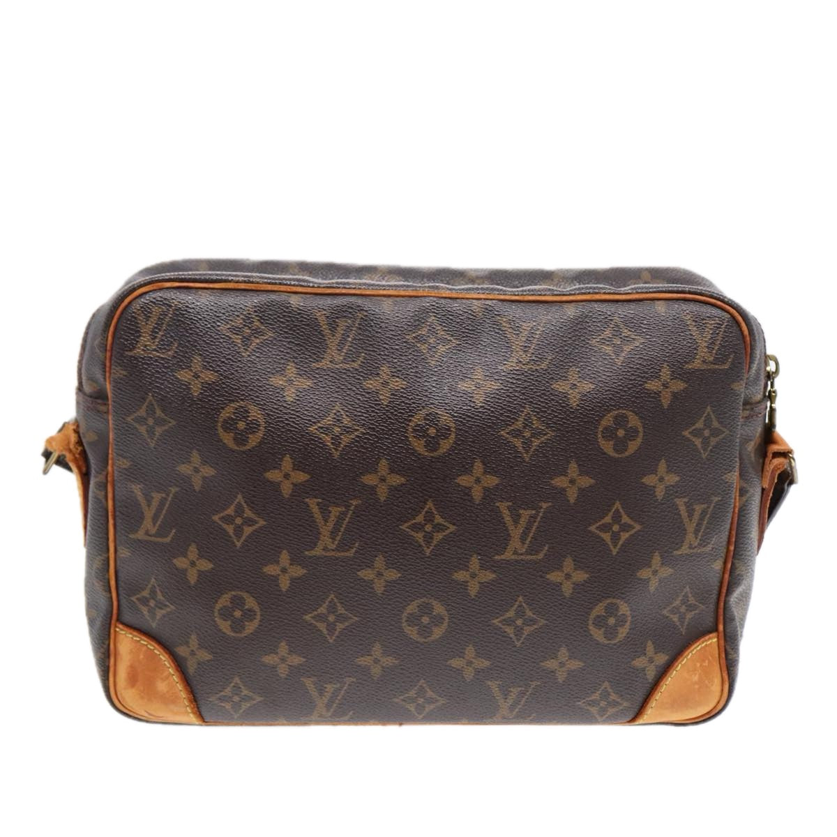 LOUIS VUITTON Monogram Nile Shoulder Bag M45244 LV Auth 85368