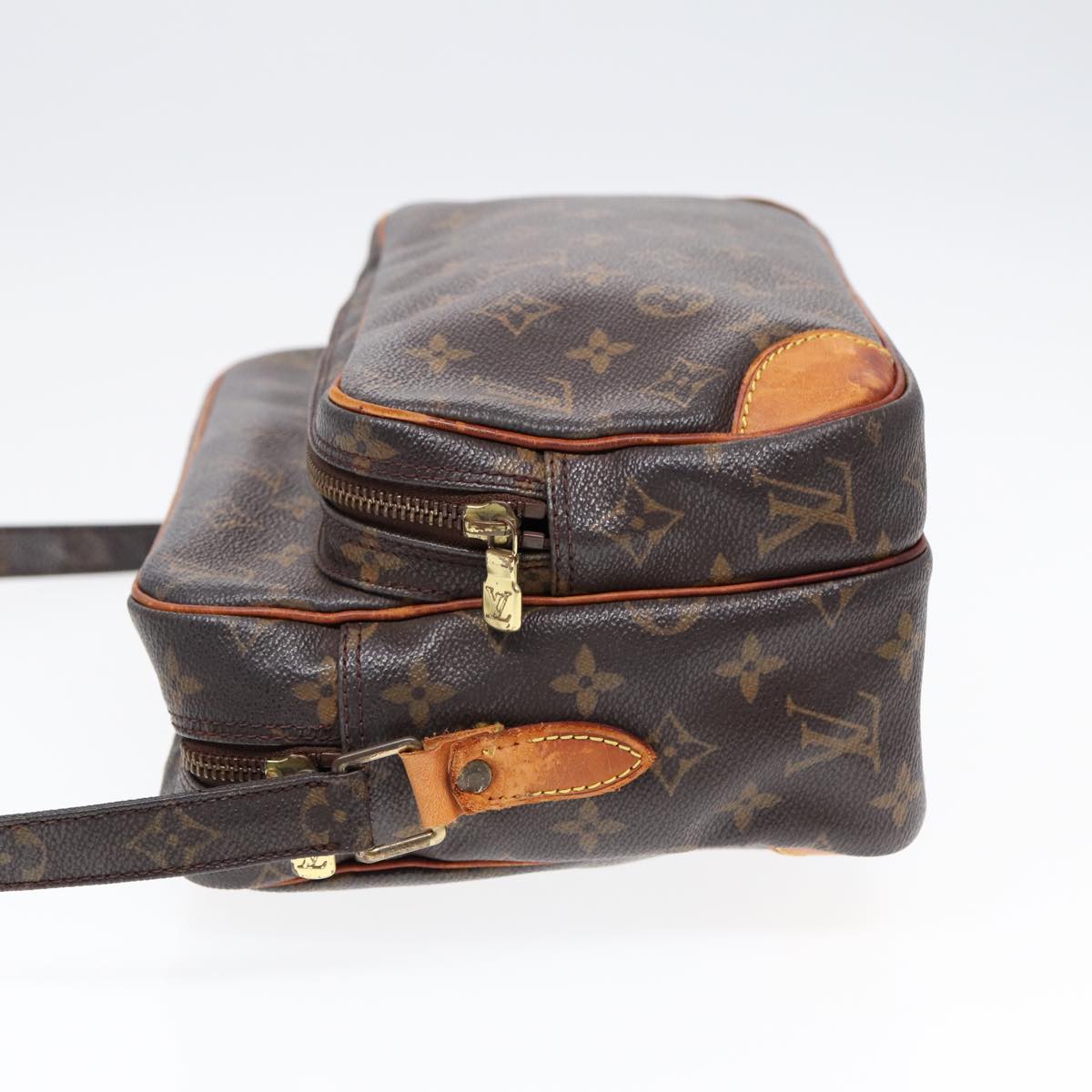 LOUIS VUITTON Monogram Nile Shoulder Bag M45244 LV Auth 85368