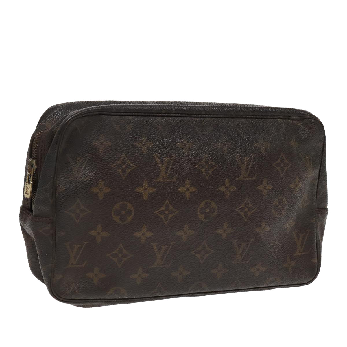 LOUIS VUITTON Monogram Trousse Toilette 28 Clutch Bag M47522 LV Auth 85382