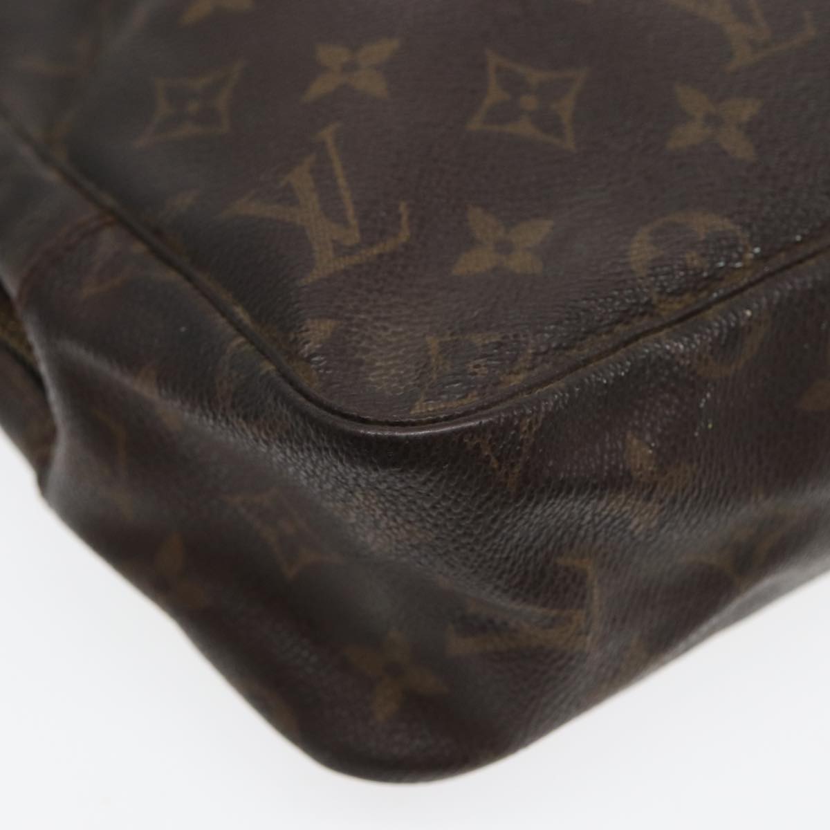 LOUIS VUITTON Monogram Trousse Toilette 28 Clutch Bag M47522 LV Auth 85382