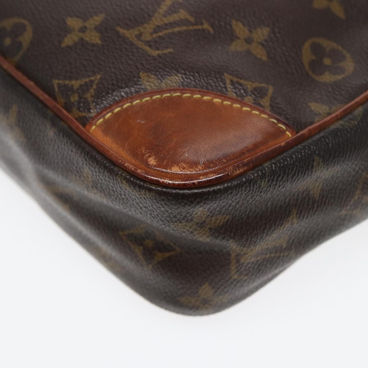 LOUIS VUITTON Monogram Compiegne 28 Clutch Bag M51845 LV Auth 85383