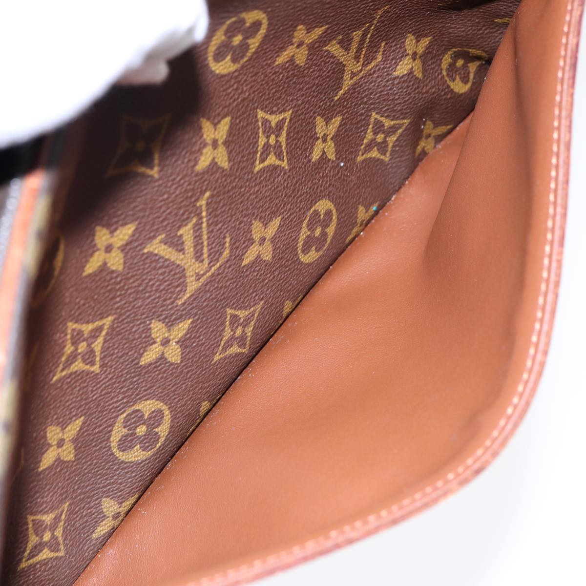 LOUIS VUITTON Monogram Compiegne 28 Clutch Bag M51845 LV Auth 85383