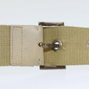 PRADA Shoulder Bag Nylon White Silver Auth 85399-14