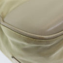 PRADA Shoulder Bag Nylon White Silver Auth 85399-15