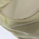 PRADA Shoulder Bag Nylon White Silver Auth 85399-17