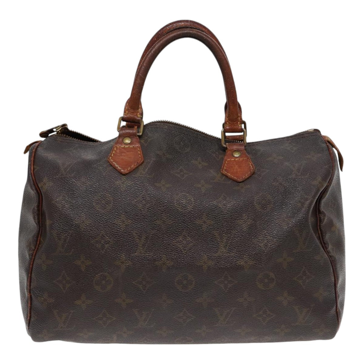 LOUIS VUITTON Monogram Speedy 30 Hand Bag M41526 LV Auth 85404