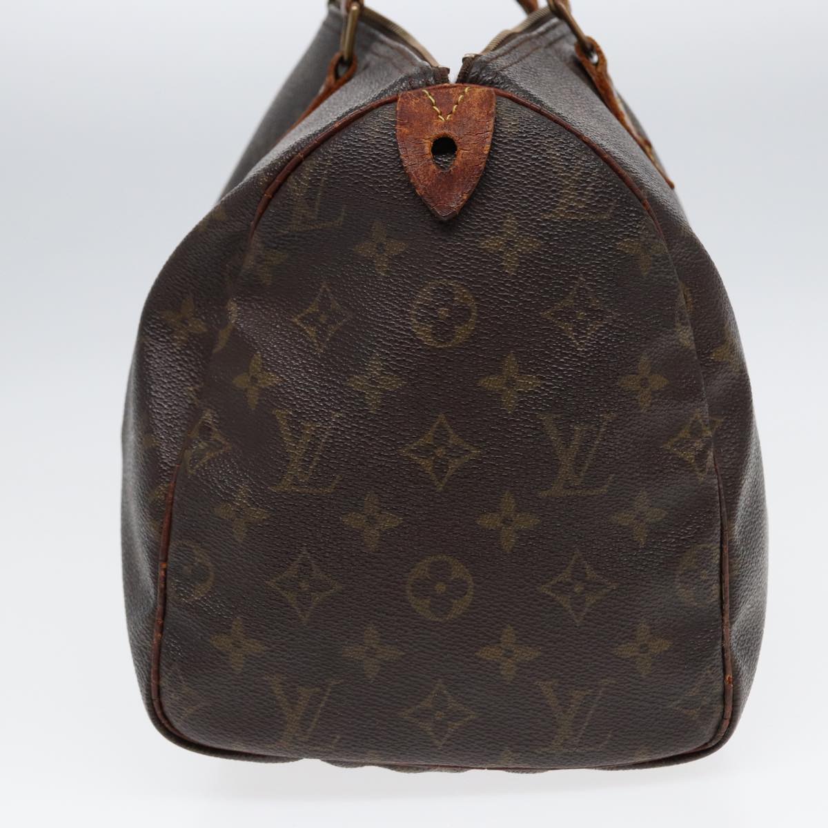 LOUIS VUITTON Monogram Speedy 30 Hand Bag M41526 LV Auth 85404