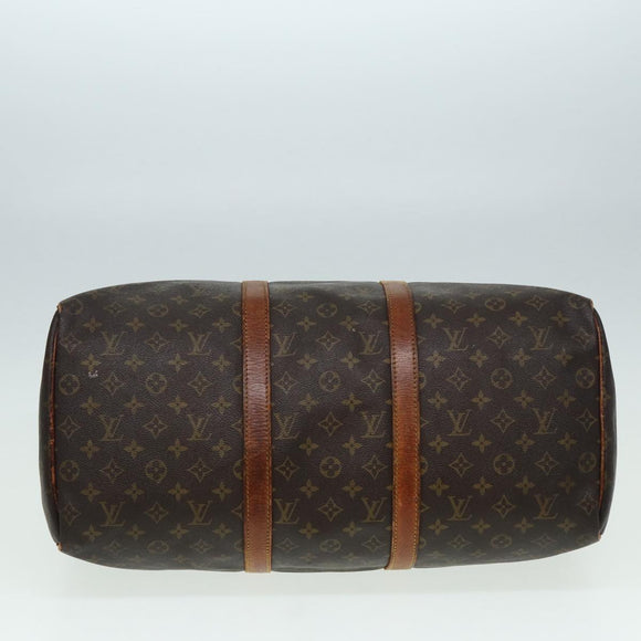 LOUIS VUITTON Monogram Keepall 50 Boston Bag M41426 LV Auth 85406