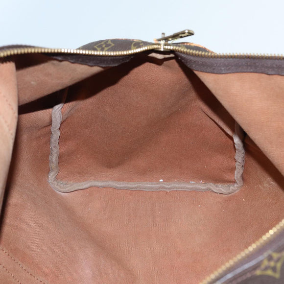 LOUIS VUITTON Monogram Keepall 50 Boston Bag M41426 LV Auth 85406