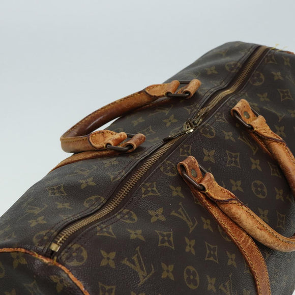 LOUIS VUITTON Monogram Keepall 50 Boston Bag M41426 LV Auth 85406