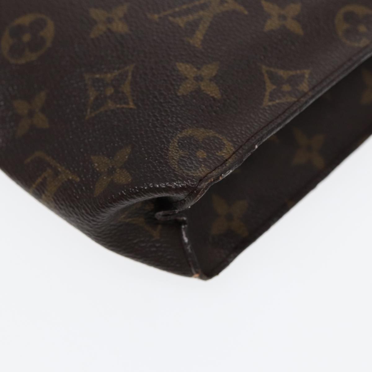 LOUIS VUITTON Monogram Poche Toilette 26 Pouch M47542 LV Auth 85430