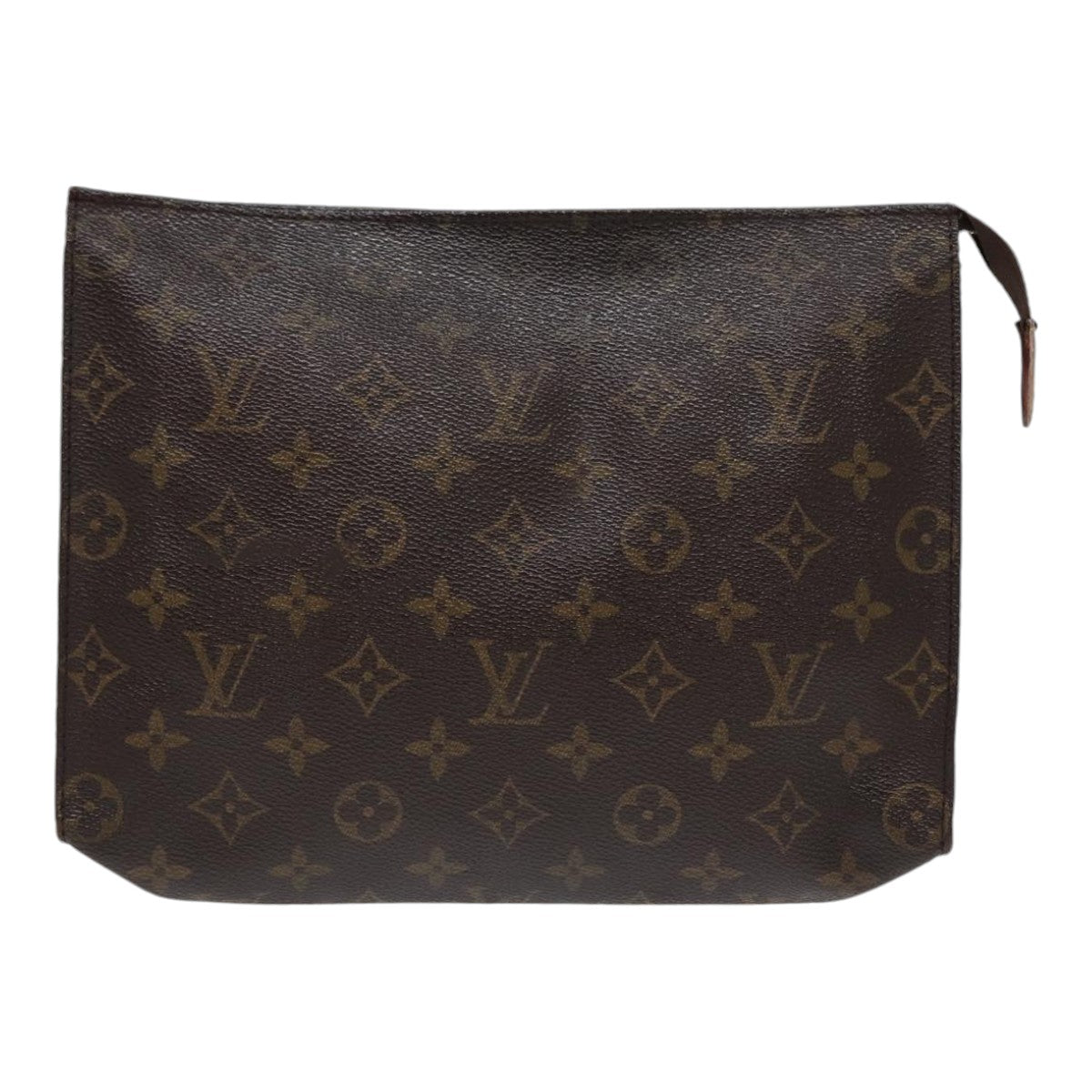 LOUIS VUITTON Monogram Poche Toilette 26 Pouch M47542 LV Auth 85430