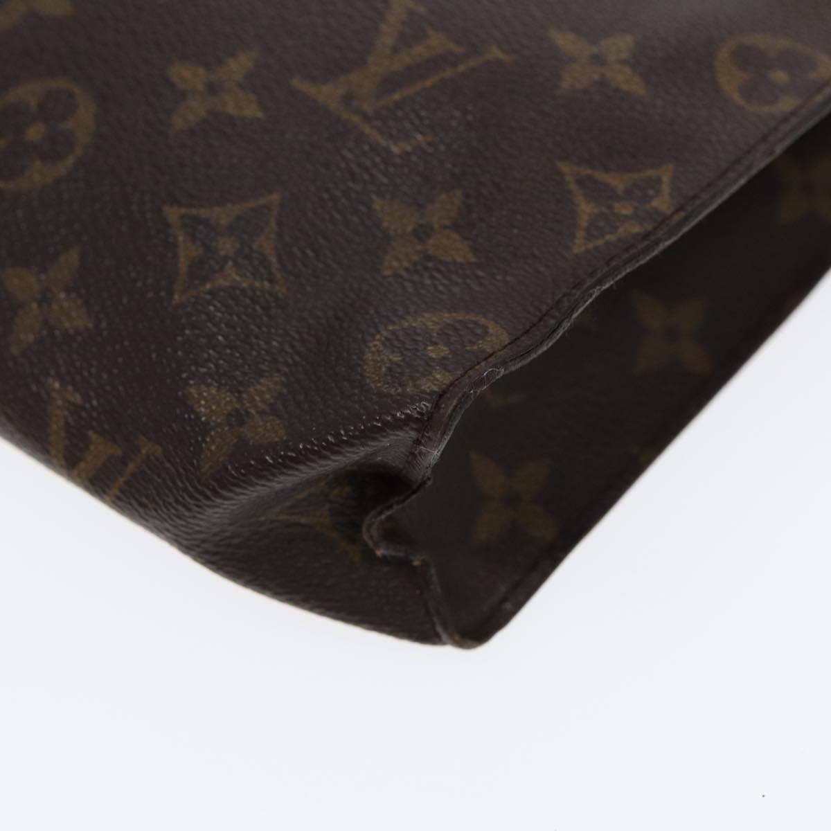 LOUIS VUITTON Monogram Poche Toilette 26 Pouch M47542 LV Auth 85430