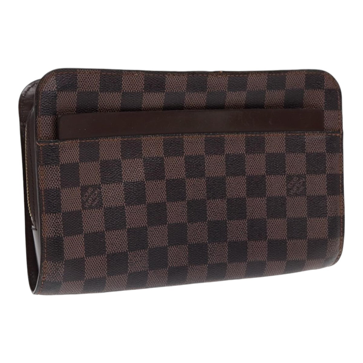 LOUIS VUITTON Damier Ebene Saint Louis Clutch Bag N51993 LV Auth 85432