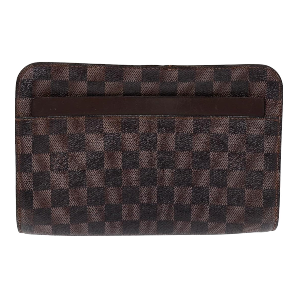 LOUIS VUITTON Damier Ebene Saint Louis Clutch Bag N51993 LV Auth 85432